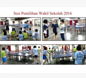 Sesi pemilihan wakil sekolah 2016